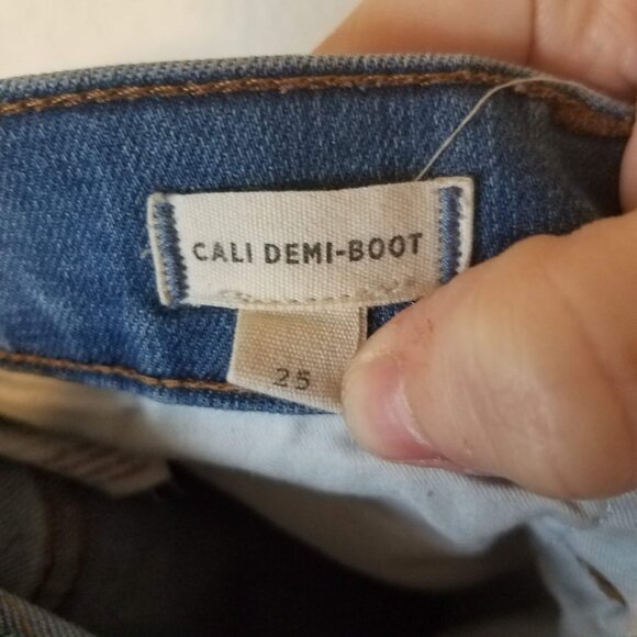 Madewell Cali Demi-Boot Jeans Women’s 25 Mid Rise Medium Wash - Picture 7 of 9